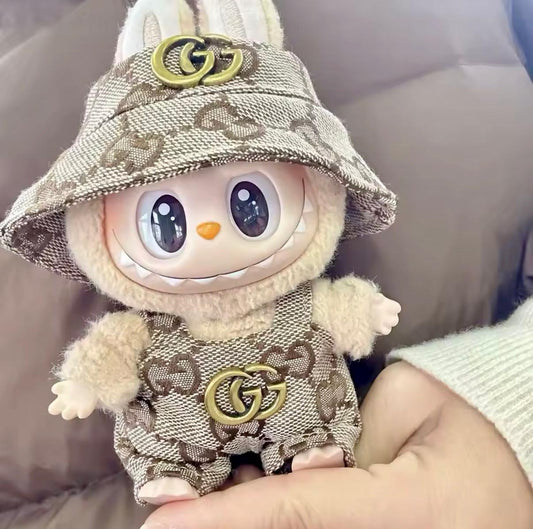 Gucci-Inspired Labubu Outfit Set